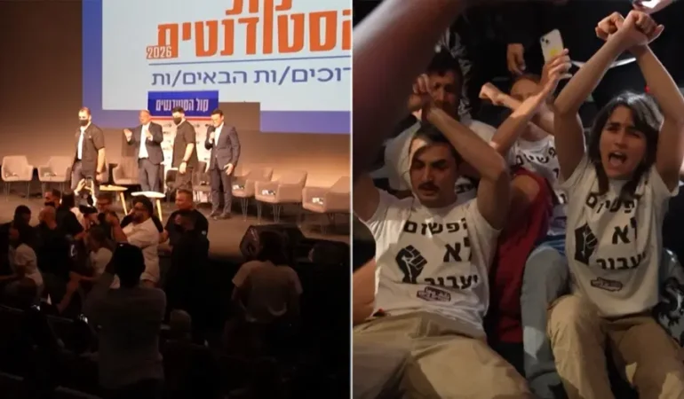 Tel Aviv Üniversitesi’nde Ben-Gvir protesto sonrası ayrıldı