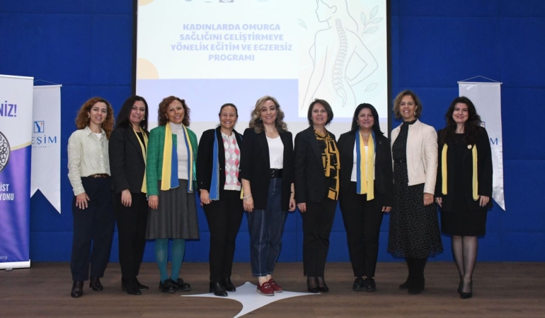Yeşim Grup kadın çalışanlarına omurga eğitimi verdi