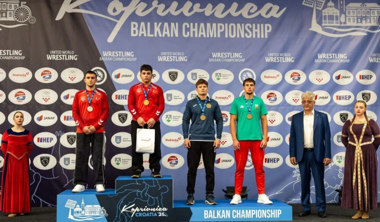 Yıldırım Belediyesporlu Kara, Balkan şampiyonu oldu