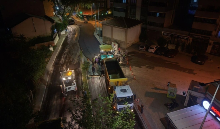 Yıldırım’da 2. Vatan Caddesi’ne 2 bin ton asfalt