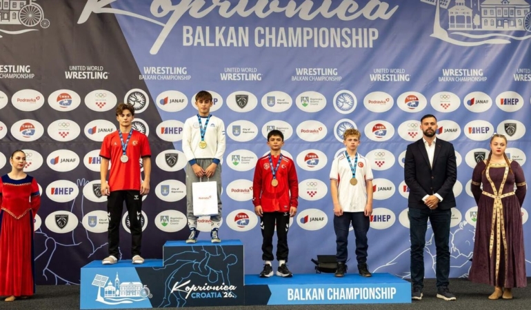 Yusuf İslam Kara Balkan şampiyonu oldu
